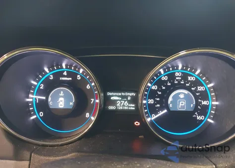 2012 Hyundai Sonata Gls z USA, uszkodzony, nr VIN 5NPEB4AC6CH385328